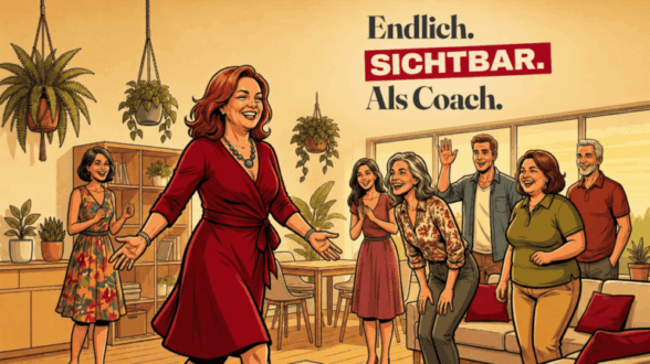 Endlich sichtbar als Coach Webinar mit Meike Hohenwarter