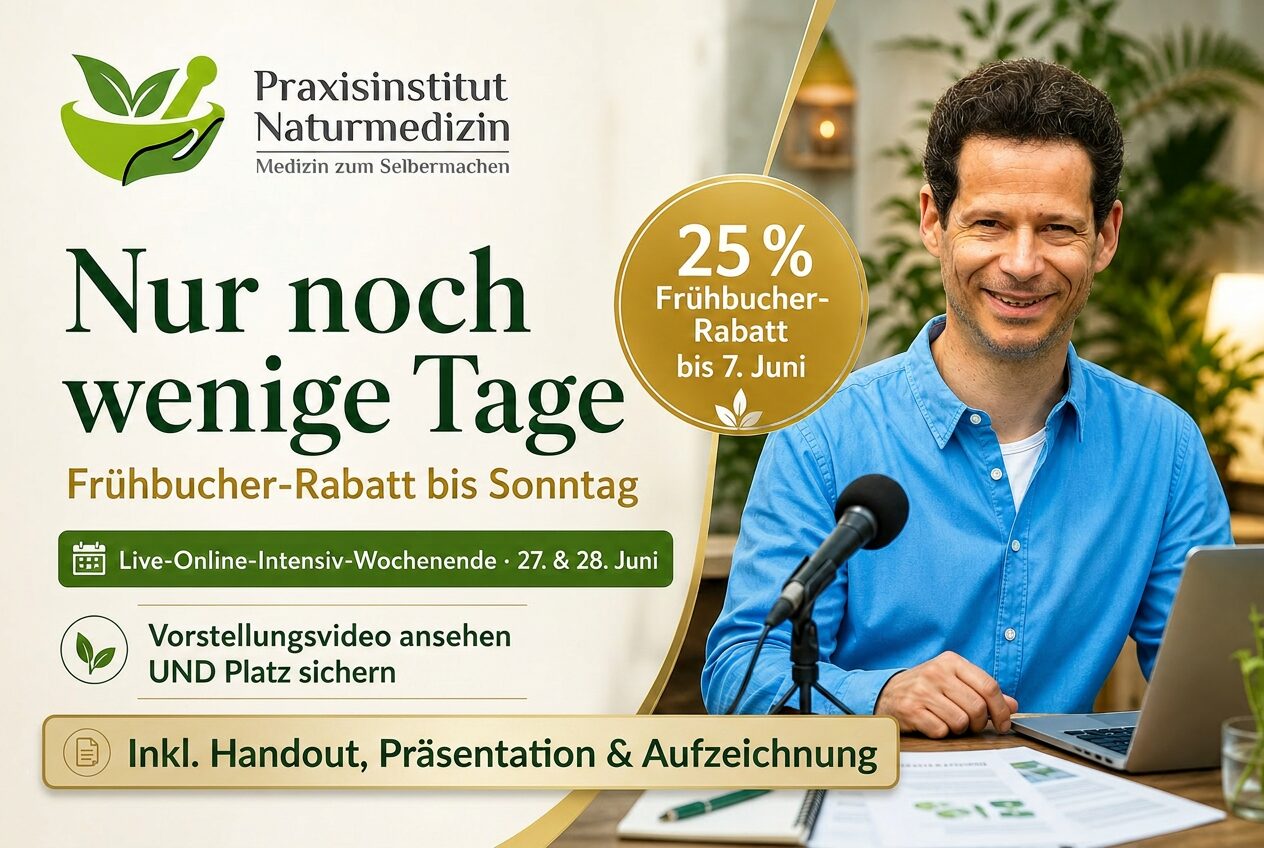 Live-Online-Intensivwochenende der Medizin zum Selbermachen Gesundheitsschule
