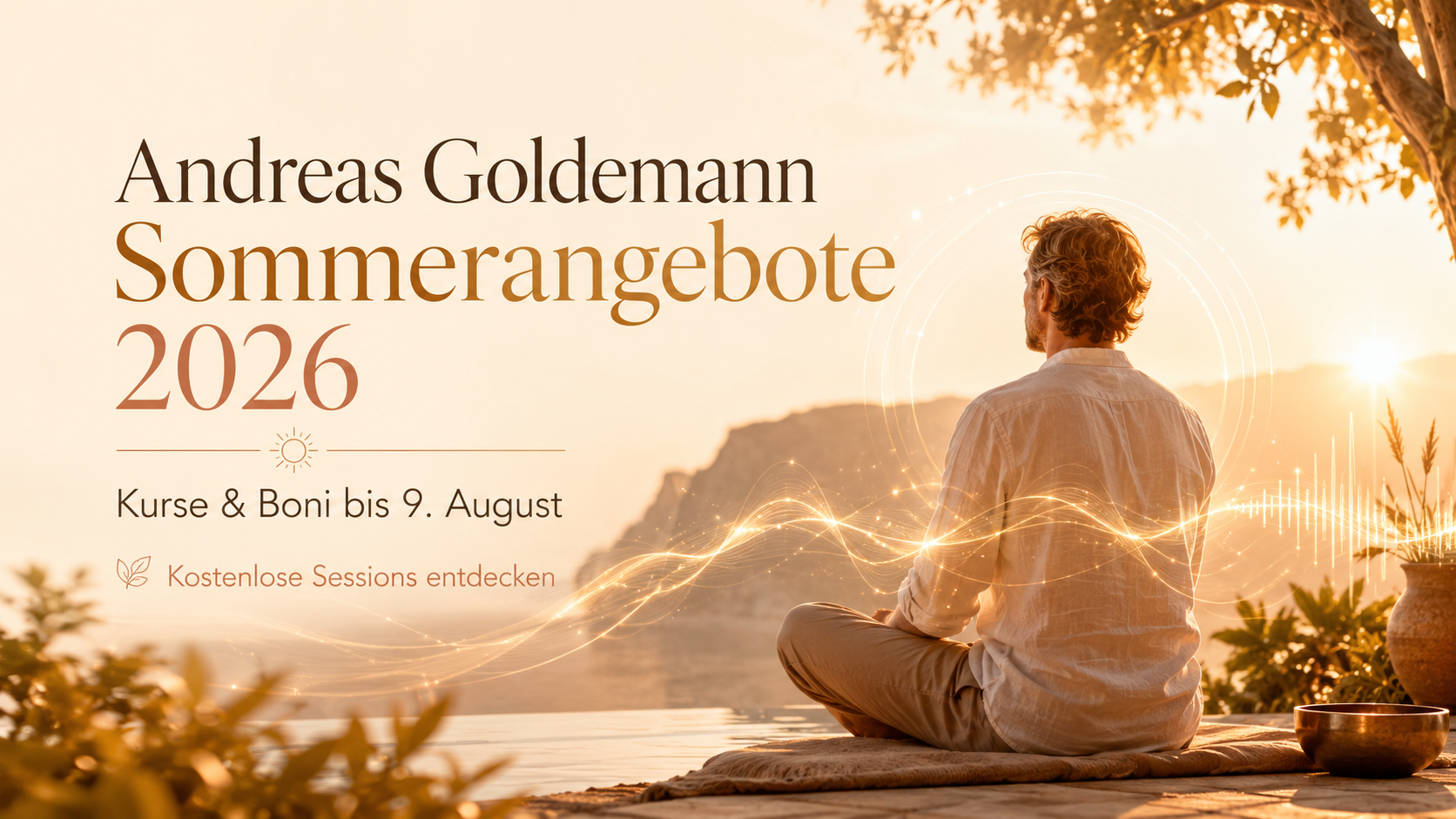 Andreas Goldemann Sommerangebote 2026 – Kurse & Boni bis 9. August