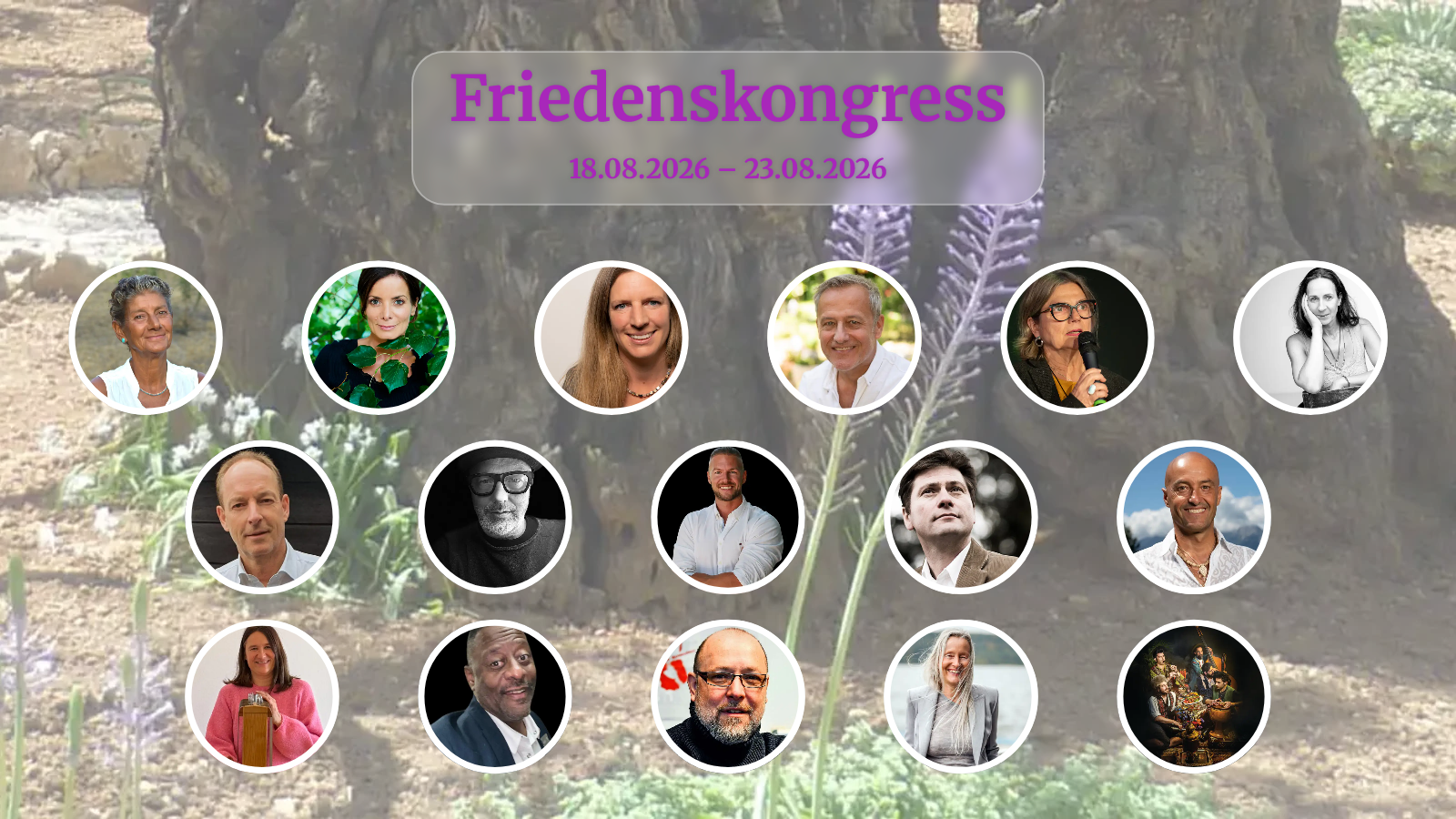 Friedenskongress 2026: Kostenloser Online-Kongress für inneren und äußeren Frieden