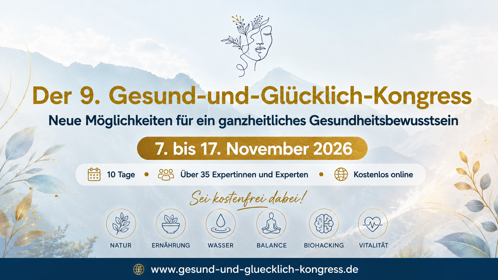 9. Gesund-und-Glücklich Online-Kongress 2026