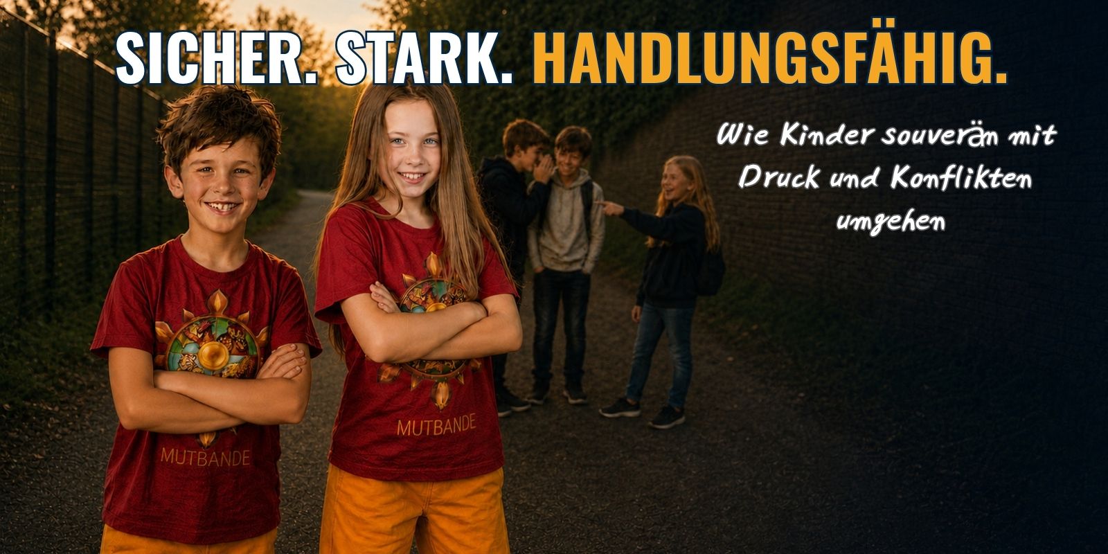 Sicher. Stark. Handlungsfähig. – Online-Kongress 2026: Wie Kinder souverän mit Druck und Konflikten umgehen