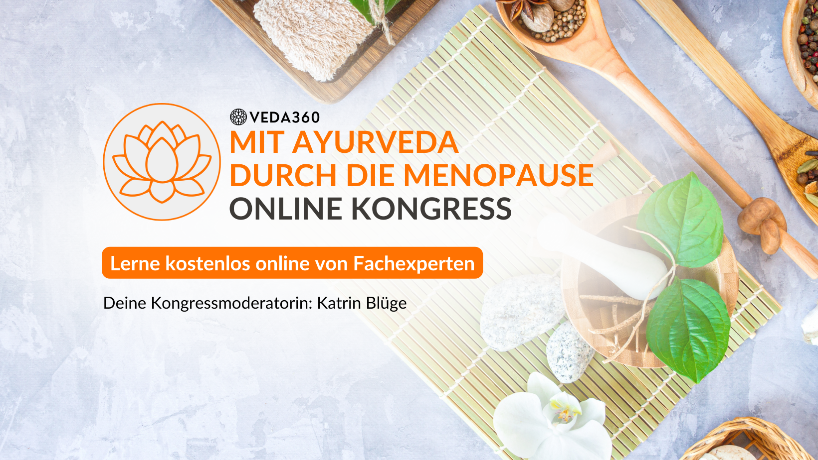 Mit Ayurveda durch die Menopause Kongress 2026 von VEDA360