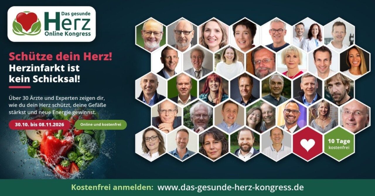 Das gesunde Herz-Kongress 2026: Programm, Speaker und kostenlose Anmeldung