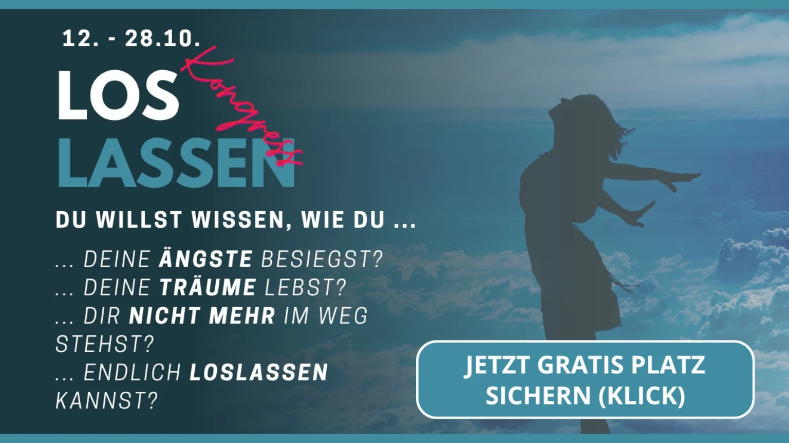 Loslassen-Kongress vom 12. bis 28. Oktober 2026 – kostenlos online teilnehmen